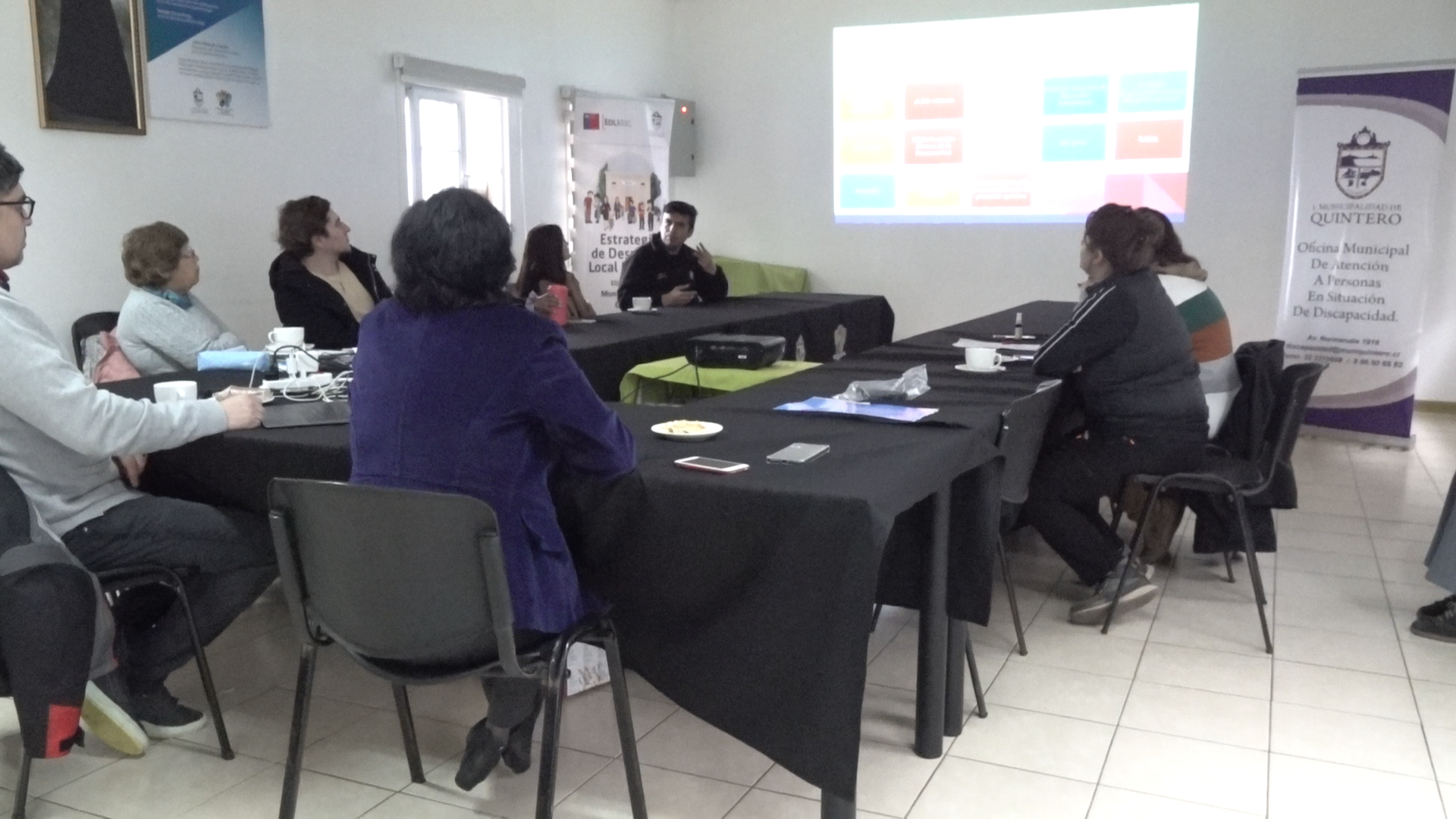 Directora Regional De Servicio Nacional De Discapacidad (SENADIS) Visitó Quintero