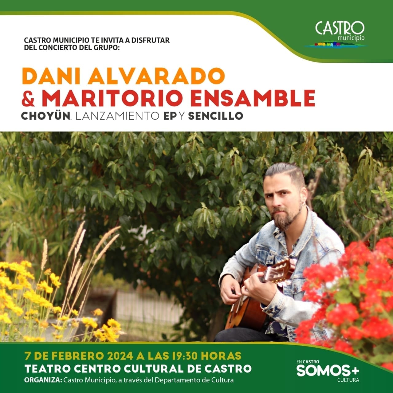 Centro Cultural: Febrero viene cargado de conciertos con enfoque de creadores locales