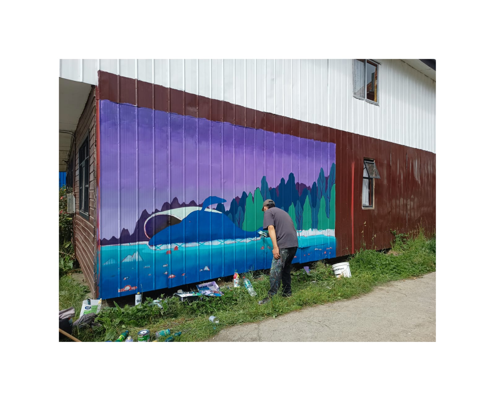Pionera exposición de realidad aumentada de Chile debuta en las calles de Castro