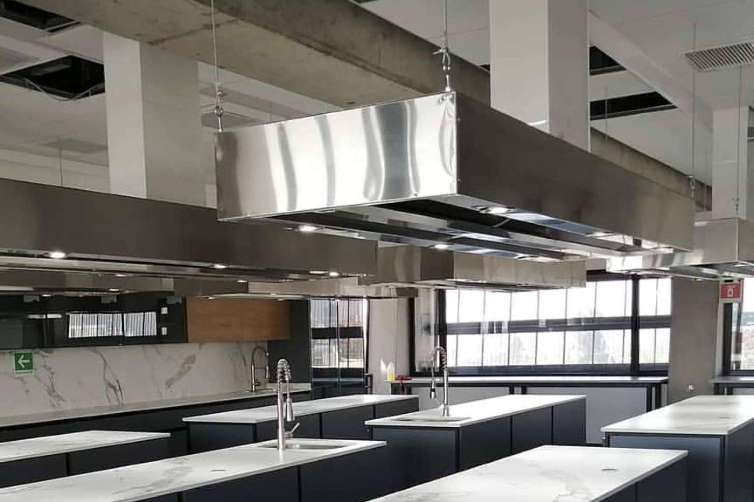 Campanas de cocina industrial en Chile, de la mano de Grupo Industrial